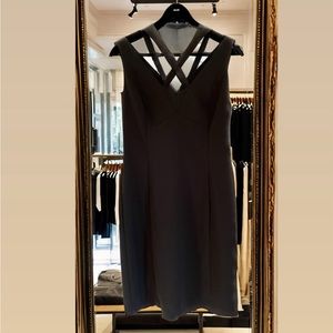 Guess Strappy Black Mini Dress Size 12